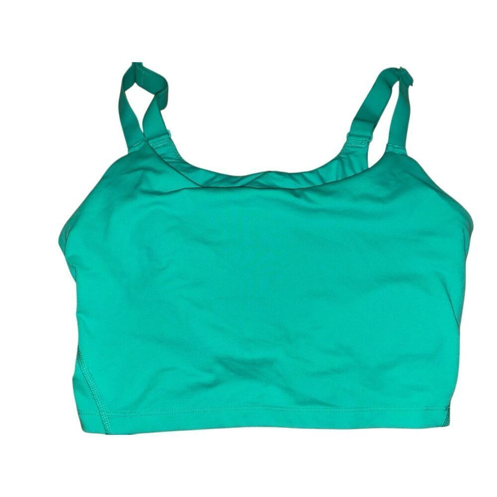 Aerie offline The hugger stretch medium support green sports bra XL